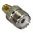 UHF (v) - SMA (m) adapter - 50 Ohm