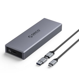 Orico Orico behuizing voor M.2 NVMe PCIe SSD (max. 80 mm, tot 4 TB) - USB3.1 / aluminium (toolless)