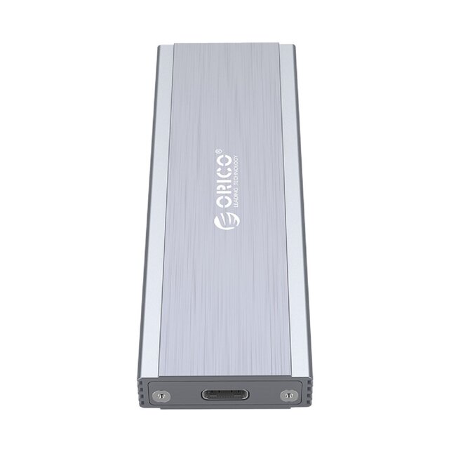 Orico premium behuizing voor M.2 NVMe PCIe SSD (max. 80 mm, tot 2 TB) - USB3.1 / aluminium (grijs)