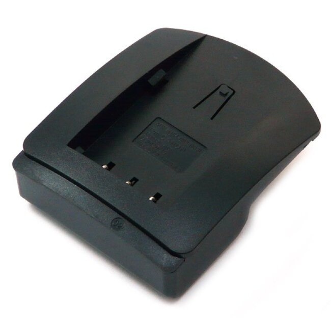 Camera accu snellader met losse adapter compatibel met Canon NB-2L, NB-2LH en BP-2L accu's