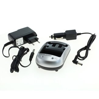 OTB Camera accu snellader met losse adapter compatibel met Canon BP-508, BP-511, BP-511A, BP-512, BP-514, BP-522 en BP-535 accu's