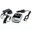 Camera accu snellader met losse adapter compatibel met Canon BP-508, BP-511, BP-511A, BP-512, BP-514, BP-522 en BP-535 accu's