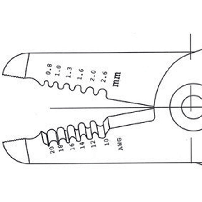 Piergiacomi multi-use tool 165 mm