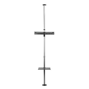 Nedis vloer- tot plafondbeugel voor schermen tot 70 inch / zwart