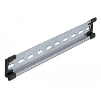 DeLOCK Delock DIN Rail 35 x 7.5 mm (10") Steel