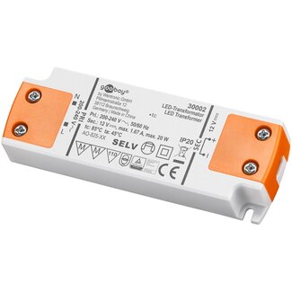 Goobay LED Transformer 12 V (DC)/20 W