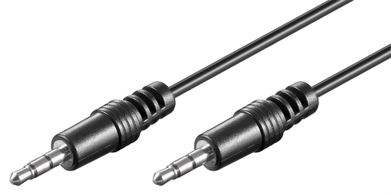 Goobay Audio-aansluitkabel AUX, 3,5 mm stereo, CU