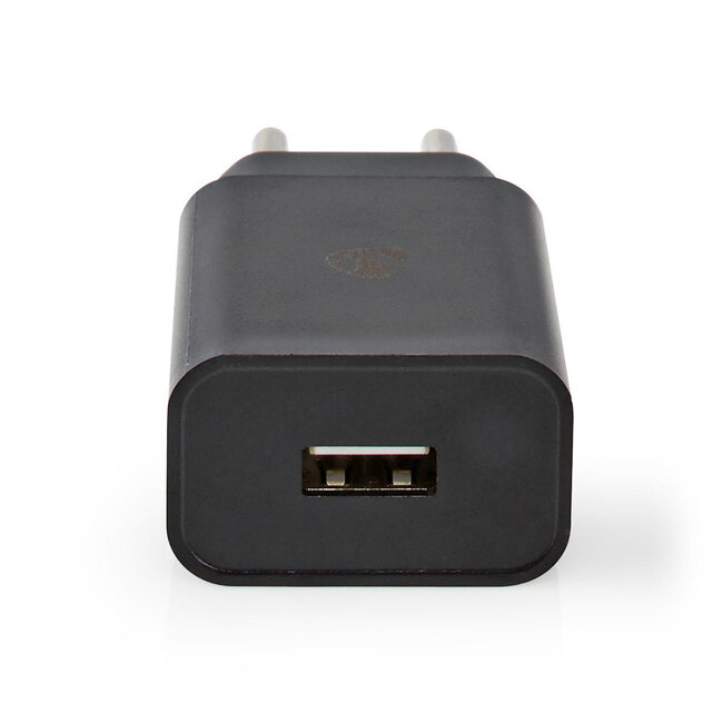 Nedis USB thuislader met 1 poort - 2,4A / zwart