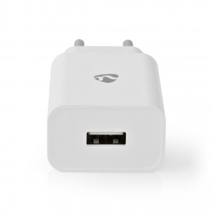Nedis Oplader | 1x 2,4 A A | Outputs: 1 | USB-A | Geen Kabel Inbegrepen | 12 W | Enkele voltage selectie