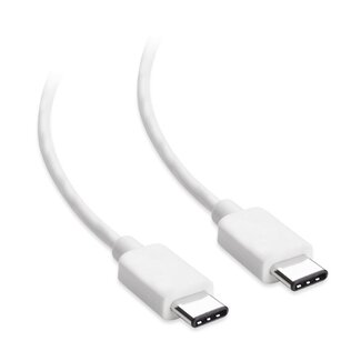 Goobay USB-C kabel | USB2.0 | PD 60W | wit | 1 meter