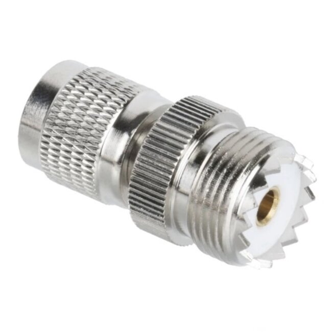 TNC (m) - UHF (v) adapter - 50 Ohm