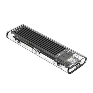 Orico Orico behuizing voor M.2 NVMe PCIe SSD (max. 80mm, tot 2 TB) - USB3.1 / zwart