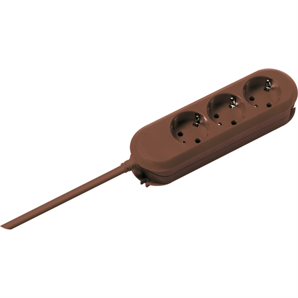 388.471 - Socket outlet strip brown 388.471