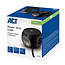 ACT stekkerdoos met 3 contacten en 3x USB-A / zwart - 1,5 meter