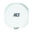 ACT stekkerdoos met 3 contacten en 3x USB-A / wit - 1,5 meter
