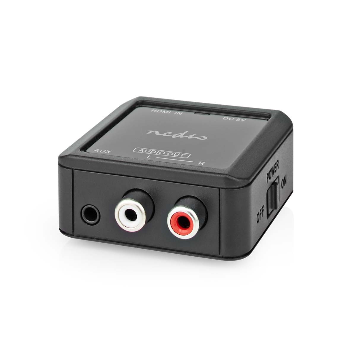 Digitale Audioconverter | 1-weg | Input: HDMI© Input | Output: 2x (2x RCA Female) / 3.5 mm | eARC