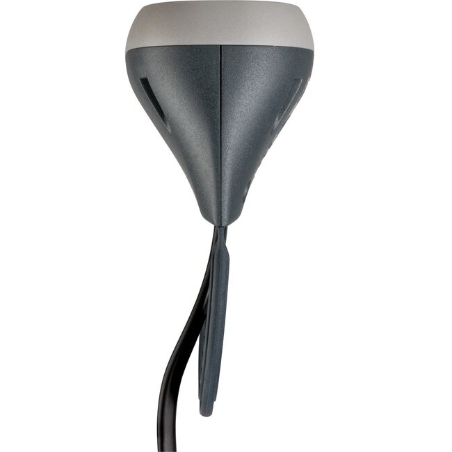 Brennenstuhl Estilo bank USB laadstation met 2 poorten en Euro CEE 7/16 contact - 2,1A / grijs - 3 meter