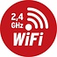 Brennenstuhl Connect Ecolor Wi-Fi stekkerdoos met 4 (3+1) contacten / zwart/wit - 1,5 meter