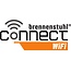 Brennenstuhl Connect Ecolor Wi-Fi stekkerdoos met 4 (3+1) contacten / zwart/wit - 1,5 meter