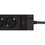 Brennenstuhl Gaming stekkerdoos met 5 contacten, 2x USB-A en LED-verlichting / zwart - 1,5 meter