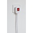 Brennenstuhl Vario Power stekkerdoos met 5 contacten en 2x USB / wit - 1,4 meter