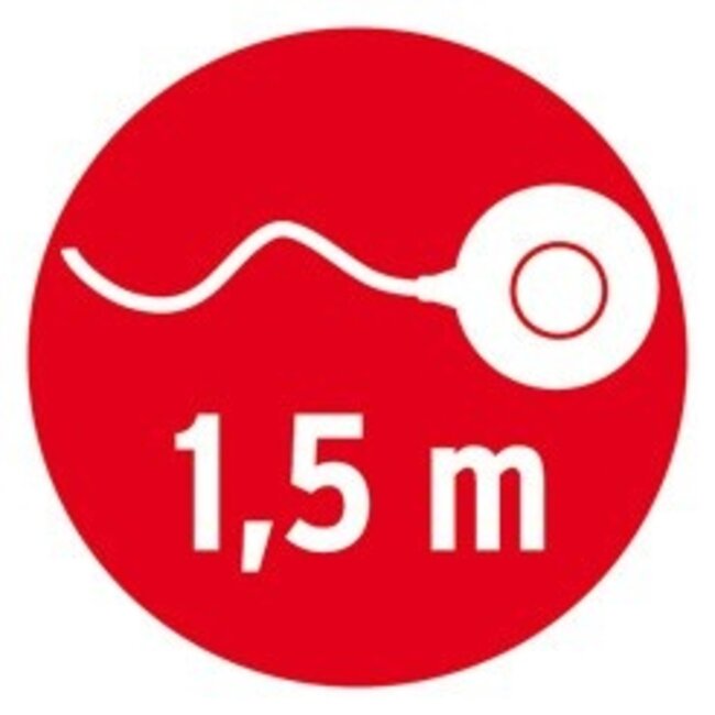 Brennenstuhl Eco-Line Comfort Switch stekkerdoos met 6 contacten en voetschakelaar / zwart - 2 meter