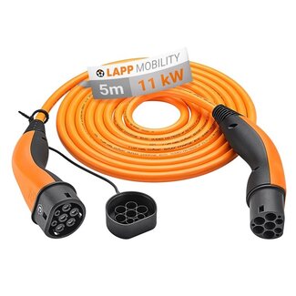 LAPP LAPP EV Type 2 - EV Type 2 HELIX oplaadkabel - 11kW / oranje - 5 meter