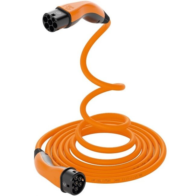 LAPP EV Type 2 - EV Type 2 HELIX oplaadkabel - 22kW / oranje - 5 meter
