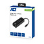 ACT USB-C naar RJ45 Gigabit LAN adapter met 3-poorts USB hub - USB3.0 - CAT6 / zwart - 0,15 meter
