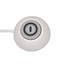 Brennenstuhl Eco-Line Comfort Switch Plus stekkerdoos met 6 (4+2) contacten en voetschakelaar / wit - 1,5 meter