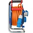 Brennenstuhl Garant CEE 3-pins IP44 camping/maritieme kabelhaspel met 3 contacten / blauw/oranje - 25 meter