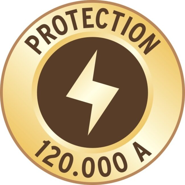 Brennenstuhl Premium-Protect-Line master/slave stekkerdoos met 11 contacten, 2x USB en overspanningsbeveiliging / zwart - 3 meter