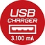 Brennenstuhl Premium-Line stekkerdoos met 6 contacten, 2x USB en overspanningsbeveiliging / zwart - 3 meter