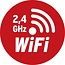 Brennenstuhl Connect Premium-Line Wi-Fi stekkerdoos met 6 (2+2+2) contacten / zwart/grijs - 3 meter