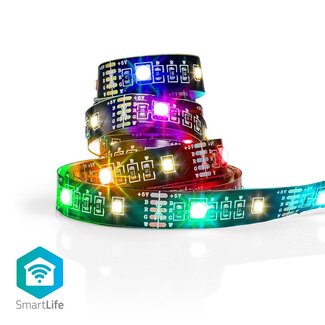 Nedis Nedis SmartLife Bluetooth LED-strip voor binnen - 2m / full-color en warm-wit