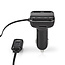 Nedis Bluetooth FM Transmitter met premium carkit, Micro SD, USB (audio) en USB lader (2,4A) / zwart