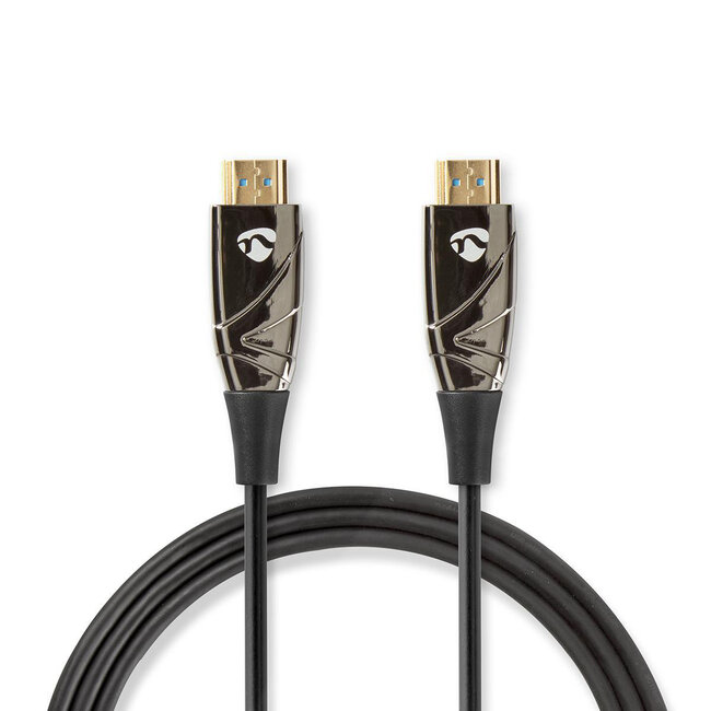 Nedis HDMI active optical cable (AOC) - HDMI2.0 (4K 60Hz + HDR) / zwart - 10 meter