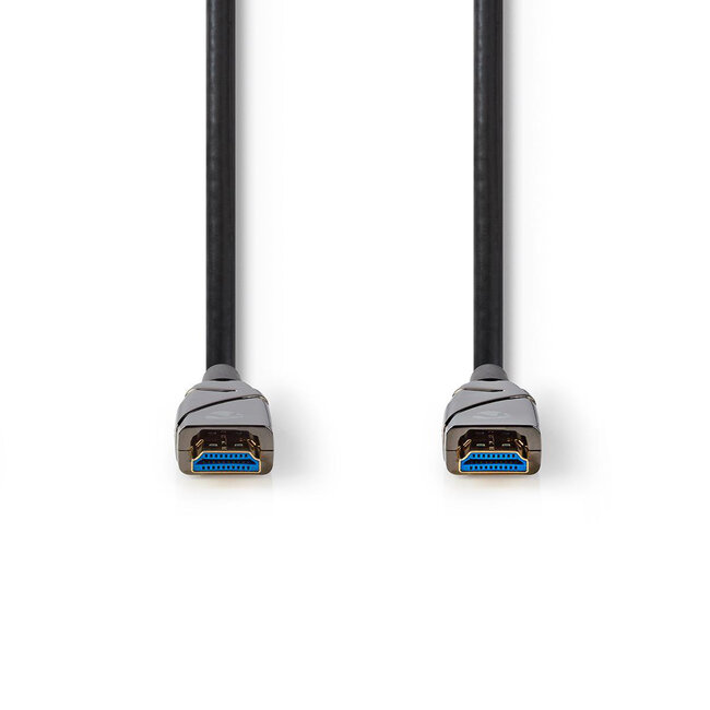 Nedis HDMI active optical cable (AOC) - HDMI2.0 (4K 60Hz + HDR) / zwart - 15 meter