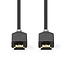 Nedis HDMI kabel - HDMI2.1 (8K 60Hz + HDR) / zwart - 1 meter