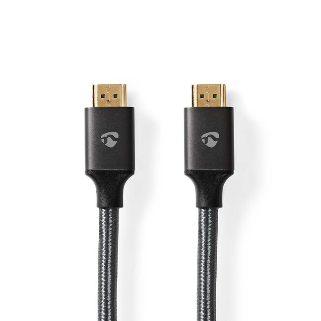 Nedis Premium HDMI kabel - HDMI2.0 (4K 60Hz + HDR) / zwart - 1 meter