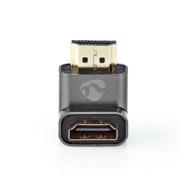 Nedis Premium HDMI adapter - 90° haaks naar beneden - versie 2.0 (4K 60Hz)