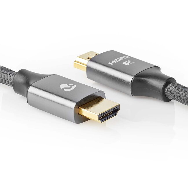 Nedis Premium HDMI kabel - HDMI2.1 (8K 60Hz + HDR) / zwart - 3 meter