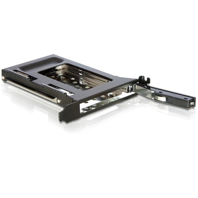 Premium 2,5'' SATA HDD/SSD naar PCI/PCIe mobile rack / zwart