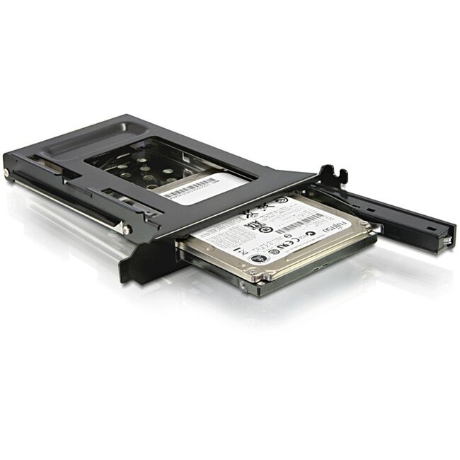 Premium 2,5'' SATA HDD/SSD naar PCI/PCIe mobile rack / zwart