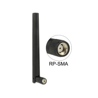 DeLOCK ZigBee Antenne met SMA-RP (m) connector - 1 - 4,3 dBi