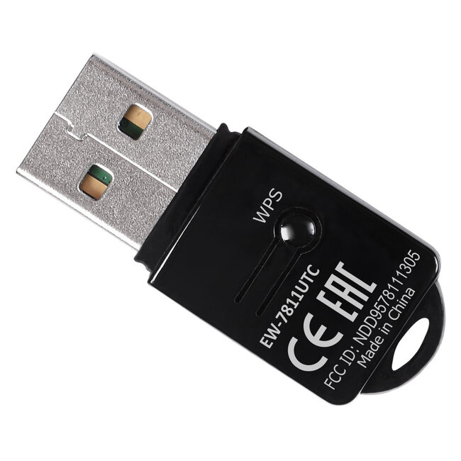 Edimax EW-7811UTC USB-A - WLAN / Wi-Fi dongle - Dual Band AC600 / 600 Mbps