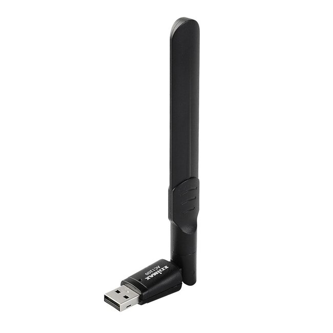 Edimax EW-7822UAD USB-A - WLAN / Wi-Fi dongle met externe antenne - Dual Band AC1200 / 1200 Mbps