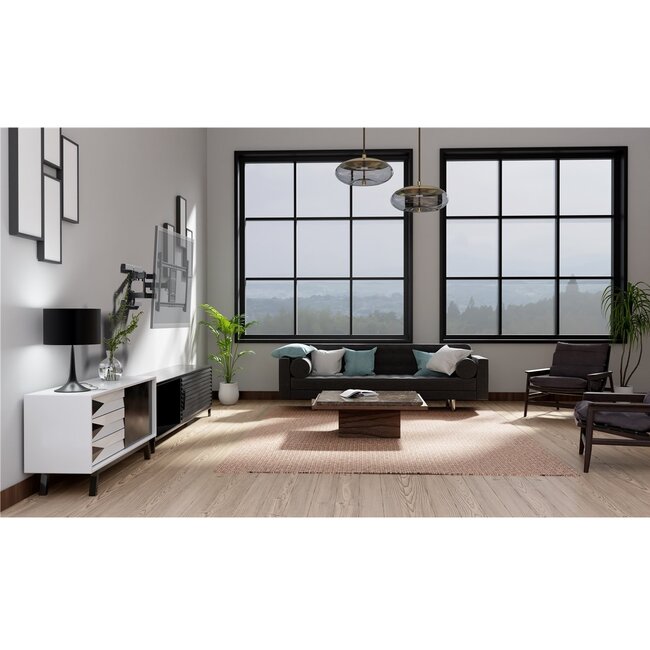 Goobay Pro series Full Motion XL muurbeugel voor schermen tot 100 inch / 3 draaipunten