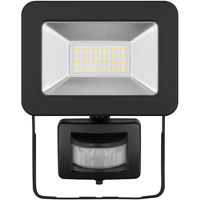 Goobay LED-schijnwerper met bewegingssensor voor buiten - 20W / zwart