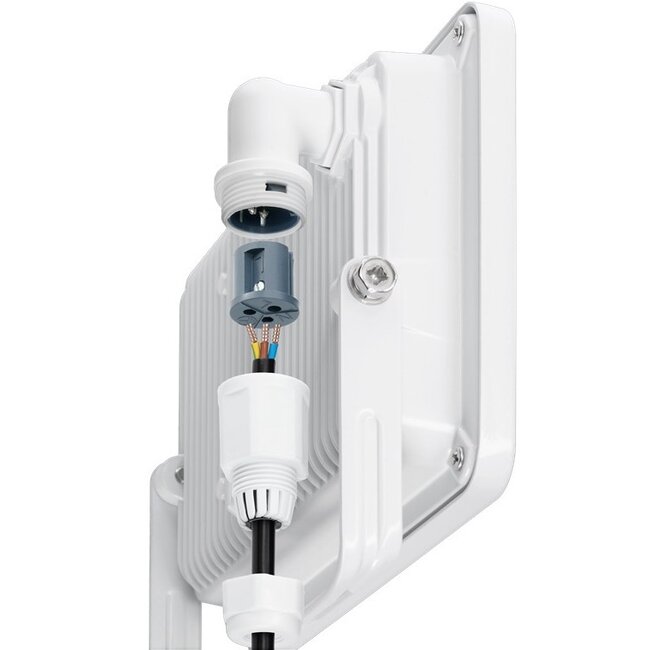 Goobay LED-schijnwerper met bewegingssensor voor buiten - 20W / wit